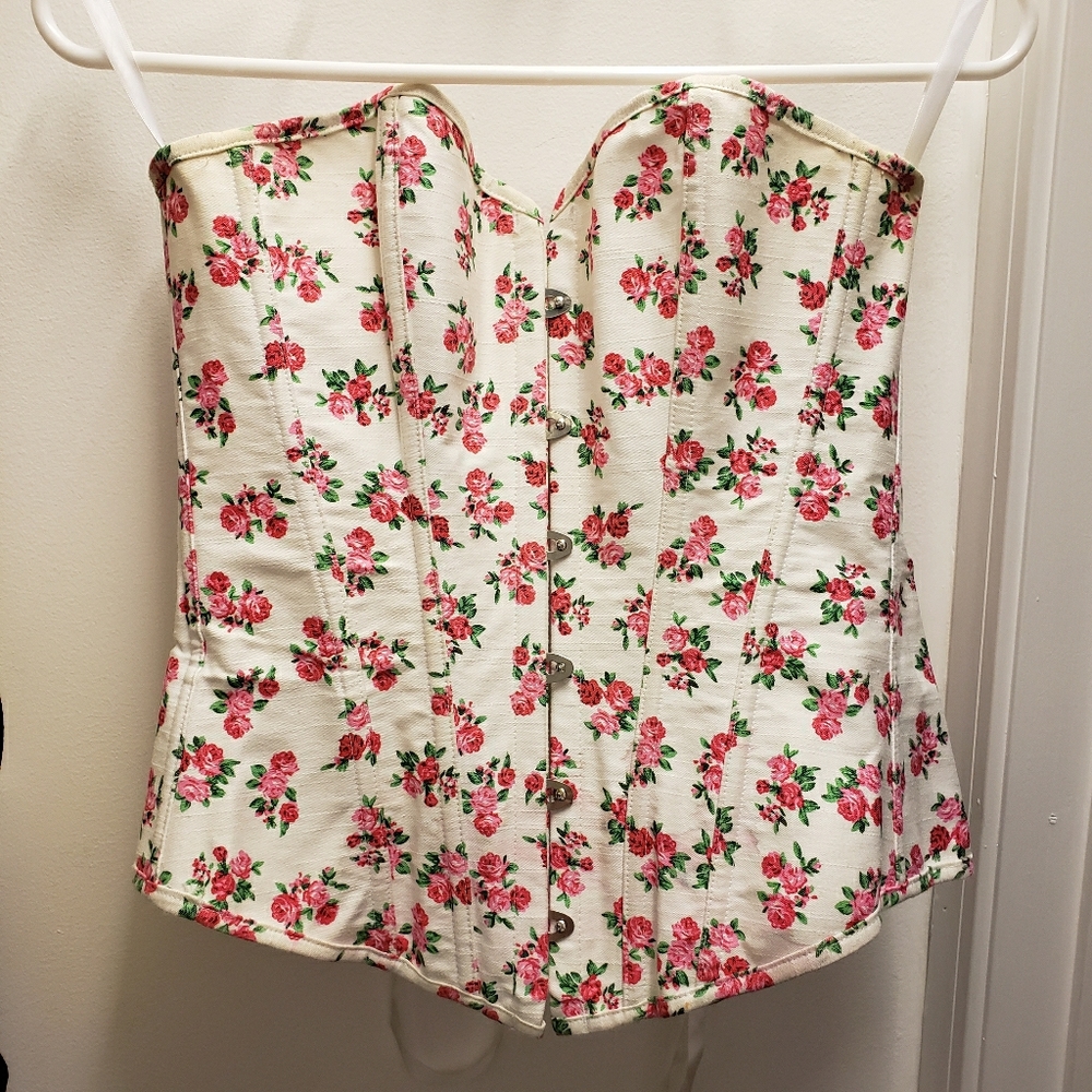 Adore Me Floral Corset